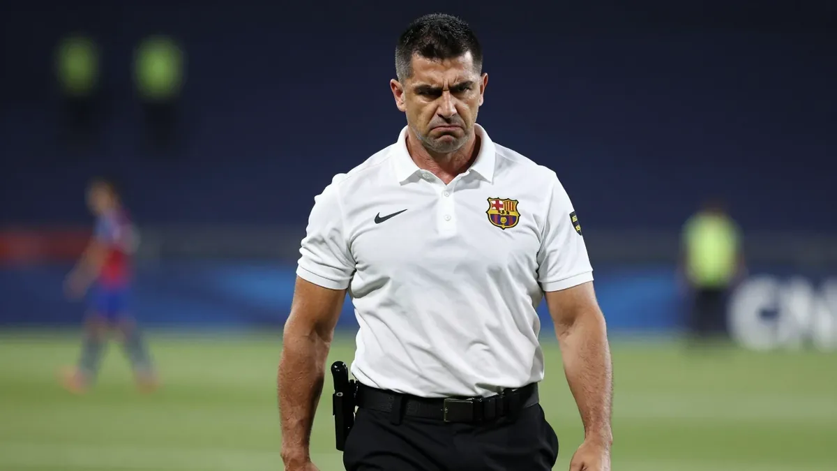 Barcelona denuncia uso desproporcionado de fuerza contra aficionado y retirada de estelada