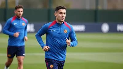 Fermín López and Araujo return to group training in England