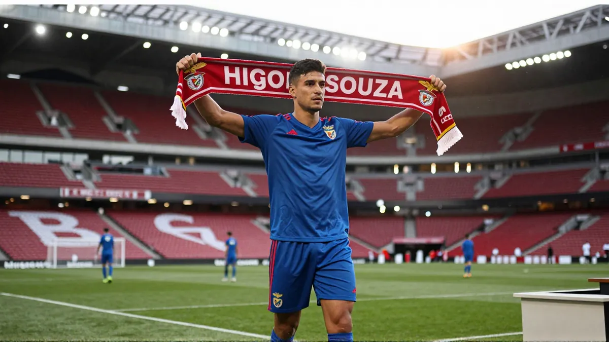 Higor de Souza signs for Barcelona after leaving Benfica