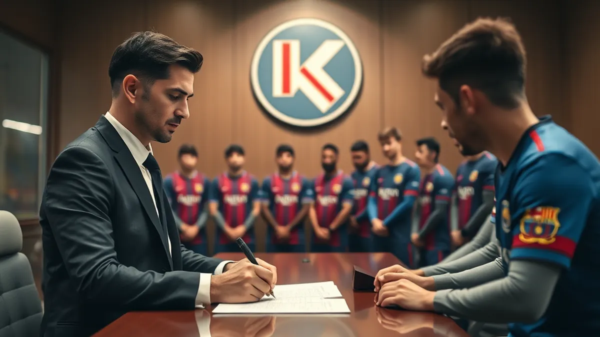 Barcelona ficha a Hamza Abdelkarim y desata disputa
