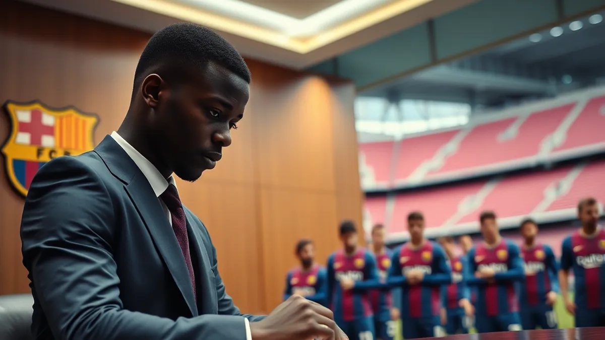 Koundé zanja las especulaciones y reafirma su futuro en el Barça