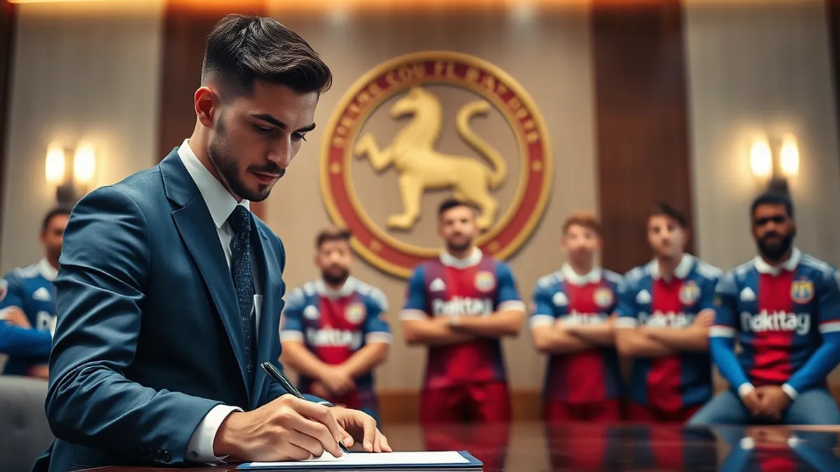 Joan Laporta confirma la llegada de Anthony Gordon al Barcelona