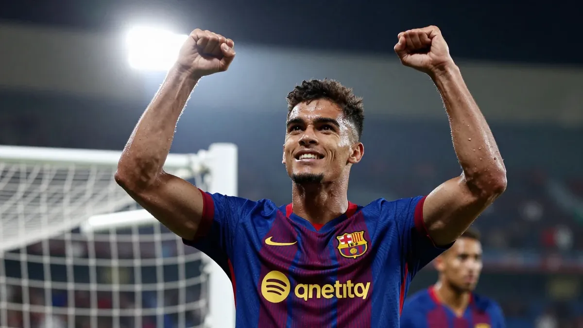 Adeyemi brilla con su primer gol en el Barcelona