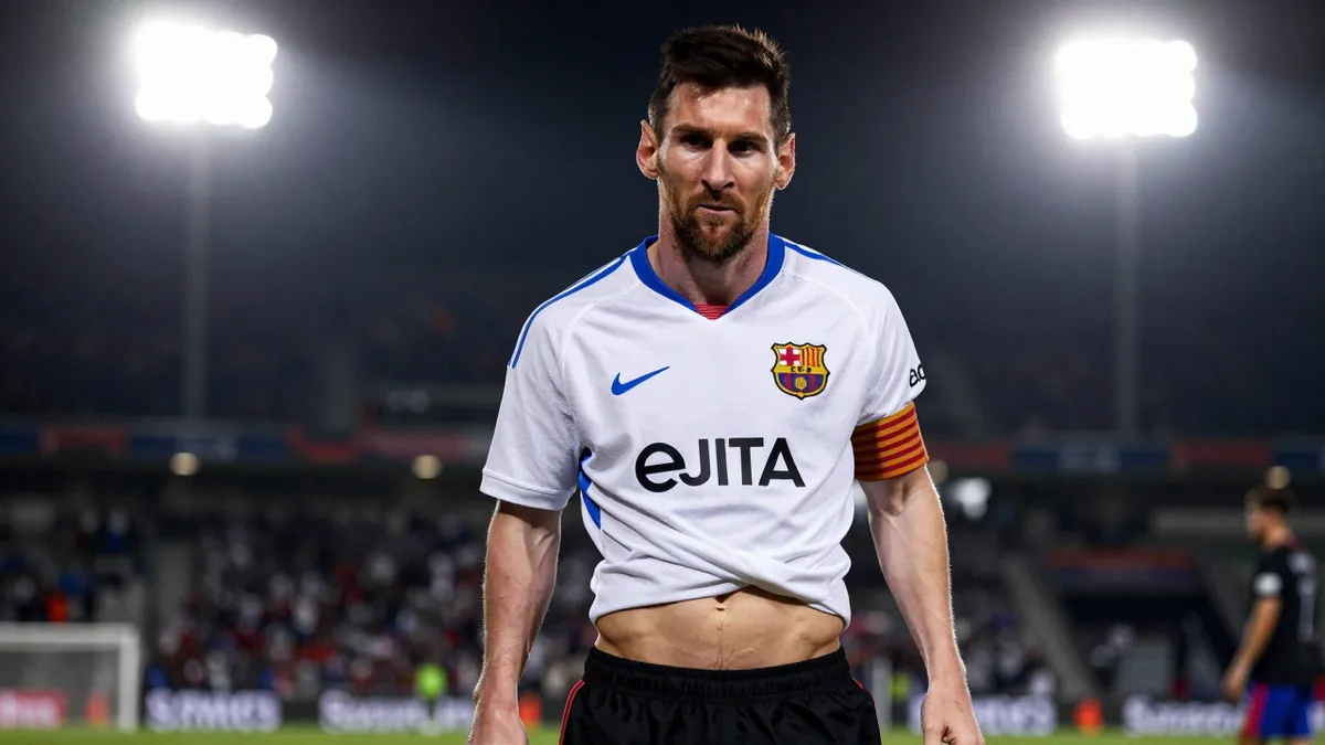 Barcelona pays tribute to Lionel Messi after his father's death