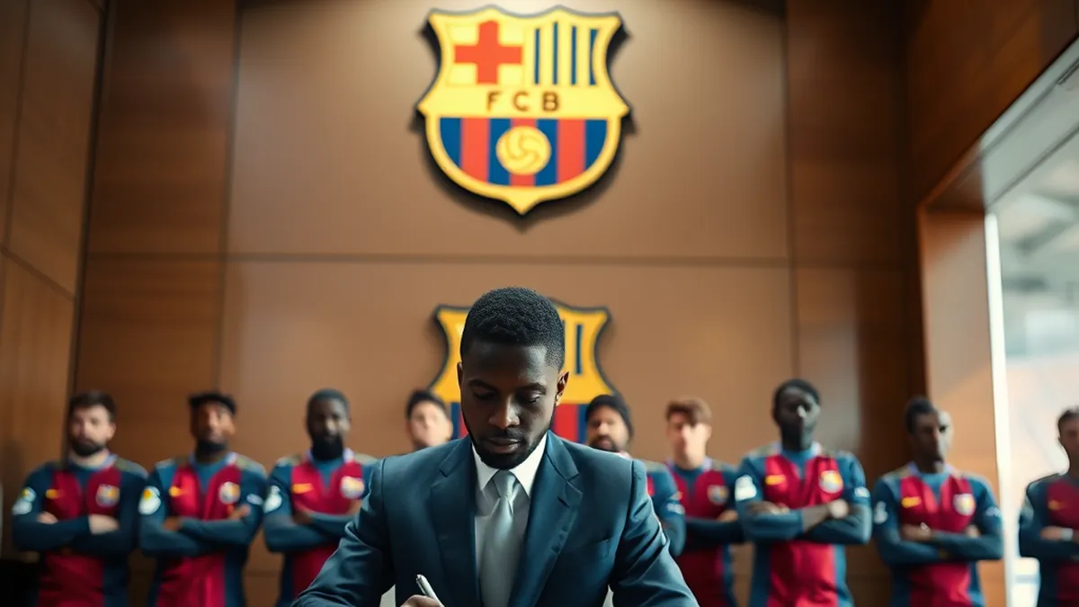 Adeyemi se suma al Barça: firma oficial y detalles del traspaso